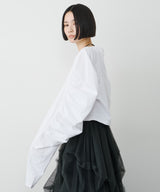 【予約】ボリュームデザインギャザーTOPS