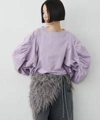 【予約】ボリュームデザインギャザーTOPS