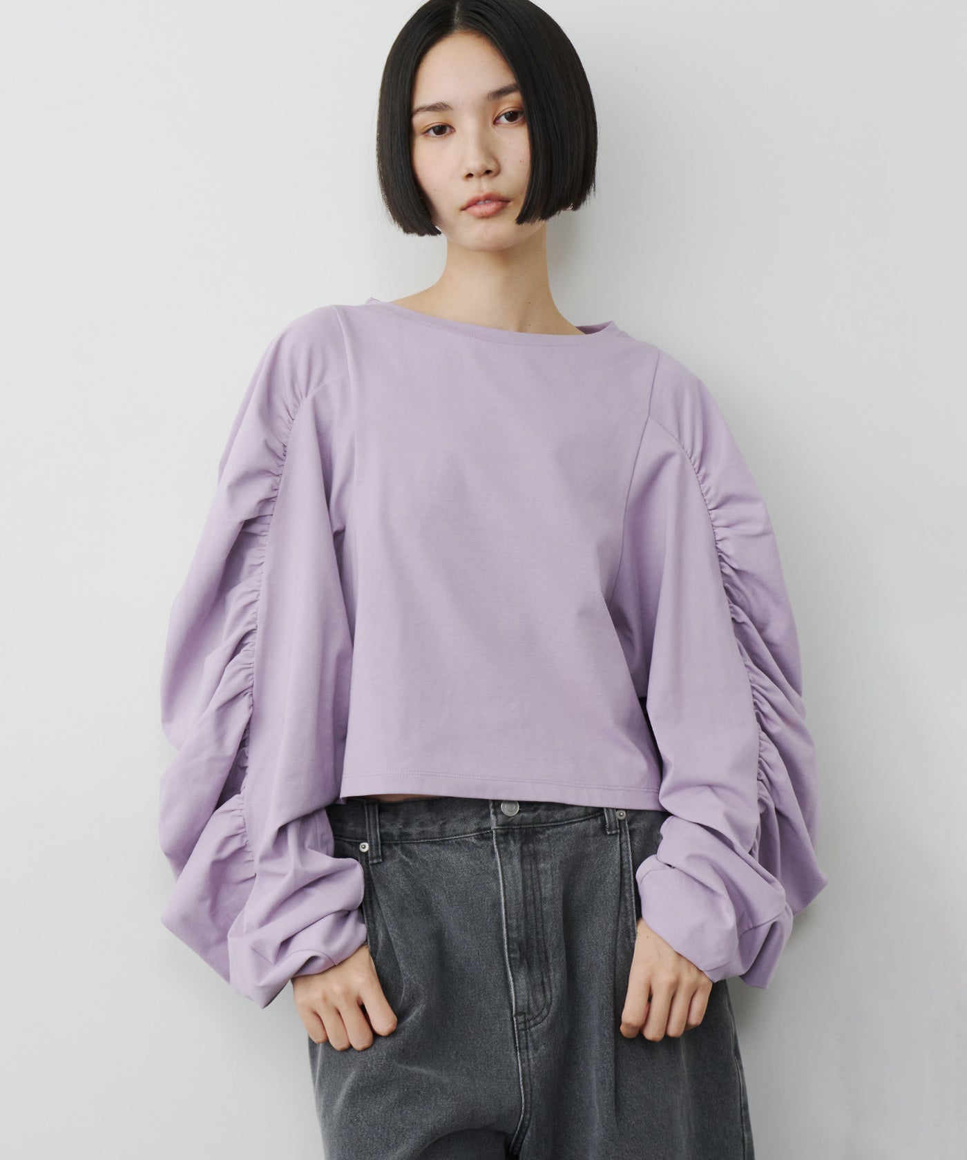 ボリュームデザインギャザーTOPS – LA BELLE ETUDE online store