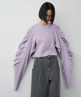 【予約】ボリュームデザインギャザーTOPS
