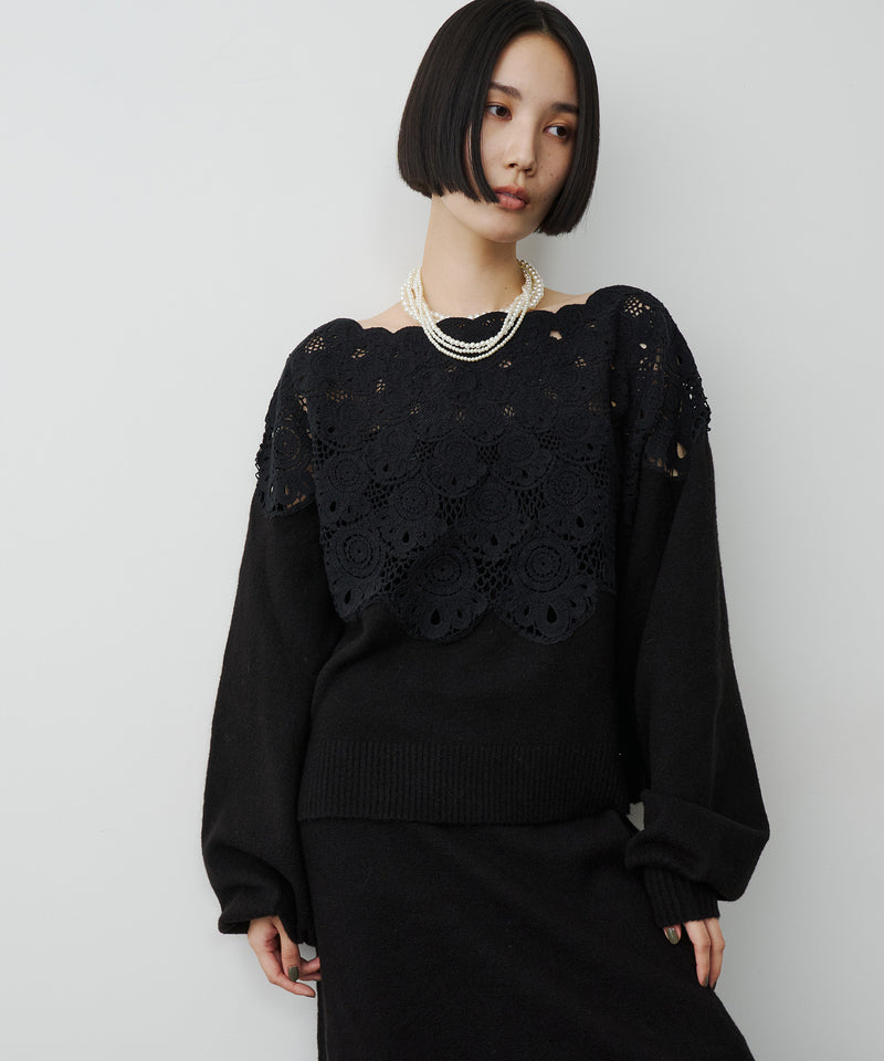 【予約】【TEN. by LA BELLE ETUDE】Centripetal crochet kint