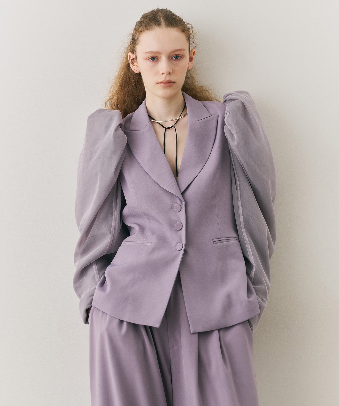 J1U by LA BELLE ETUDE】パワーパフショルダージャケット – LA