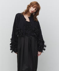 【予約10%OFF】【J1U by LA BELLE ETUDE】manyリボンカーディガン