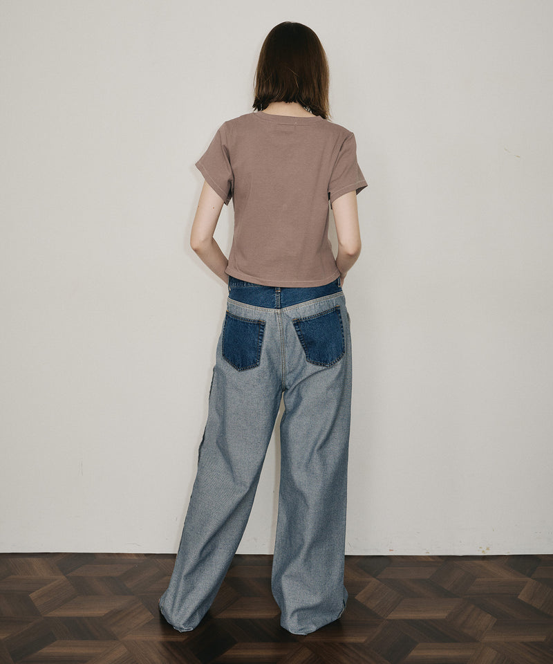【room153】カーブショートTシャツ