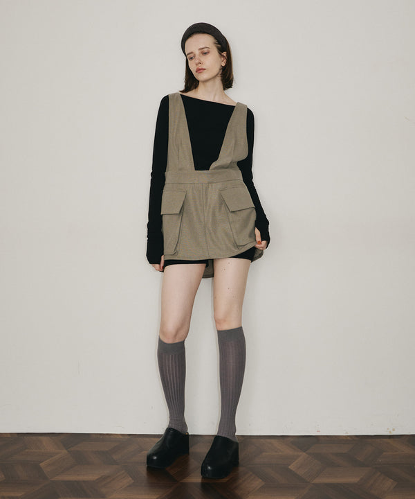 【room153】ビックポケットエプロントップス