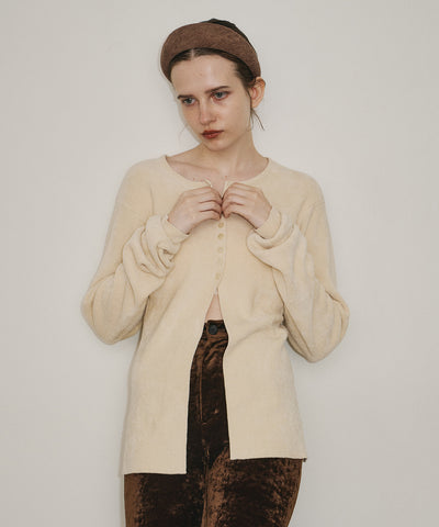 【予約】【room153】ソフトニットカーディガン