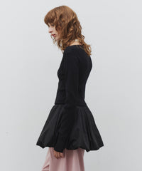 【予約10%OFFF】【J1U by LA BELLE ETUDE】ペプラムカーディガン