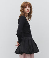 【予約10%OFFF】【J1U by LA BELLE ETUDE】ペプラムカーディガン