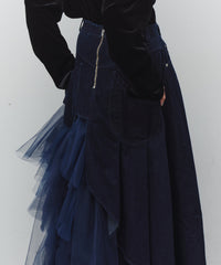【予約開始待ち】アシンメトリーデザインデニムLily