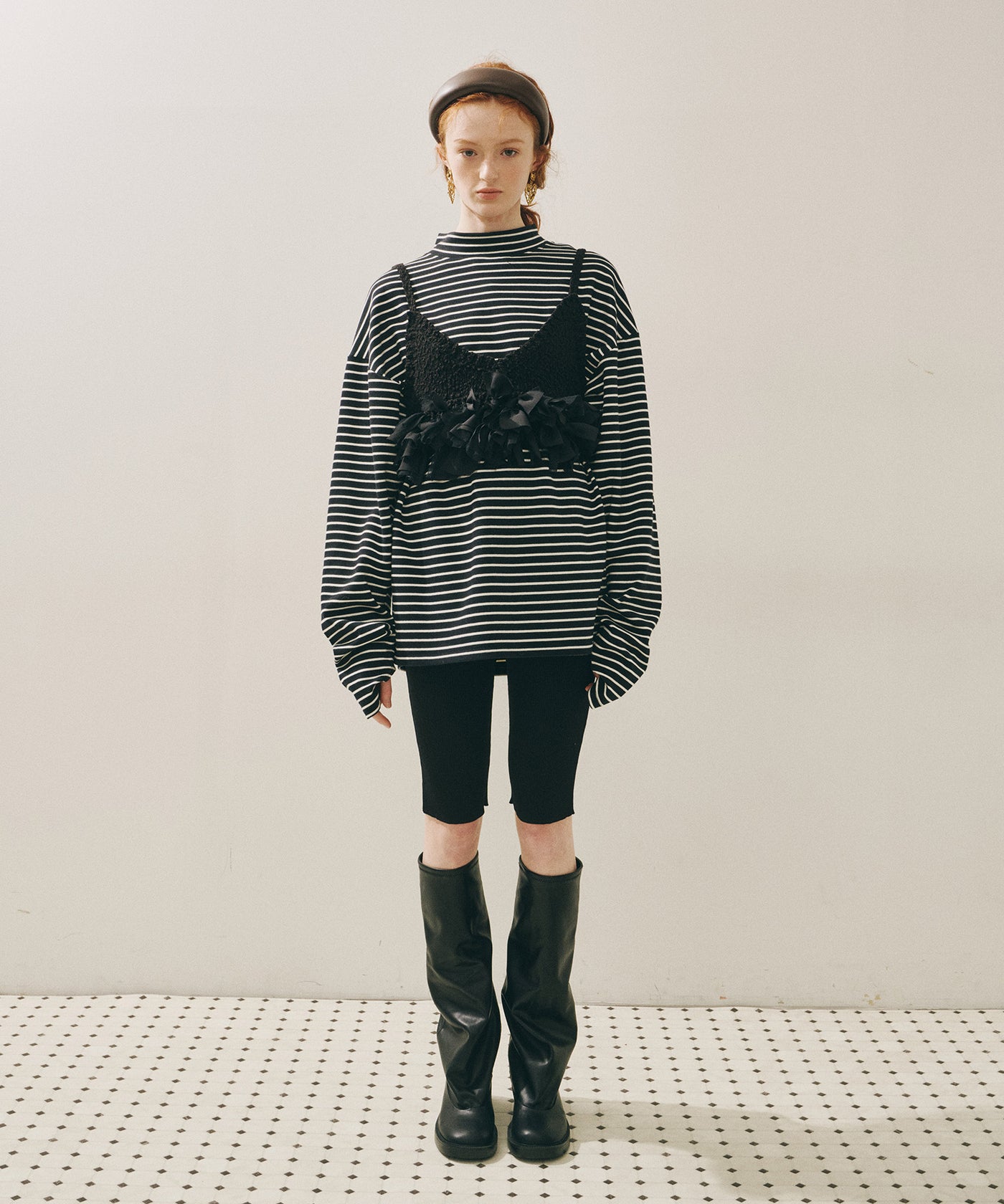 J1U by LA BELLE ETUDE】メニーリボンニットビスチェ – LA BELLE ETUDE