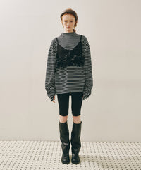 【再入荷予約】【J1U by LA BELLE ETUDE】メニーリボンニットビスチェ