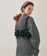 【再入荷予約】【J1U by LA BELLE ETUDE】メニーリボンニットビスチェ