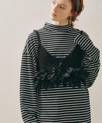 【再入荷予約】【J1U by LA BELLE ETUDE】メニーリボンニットビスチェ