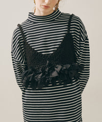 【再入荷予約】【J1U by LA BELLE ETUDE】メニーリボンニットビスチェ