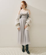 【予約開始待ち】【J1U by LA BELLE ETUDE】ヘムフリルコルセットワンピース