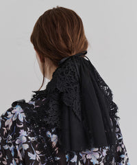 【TEN by LA BELLE ETUDE】モチーフレース×チュールBIGシュシュ