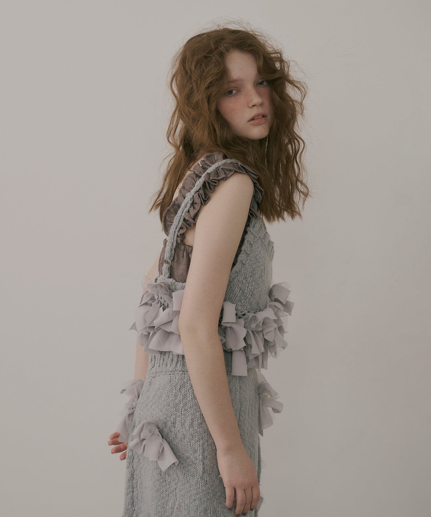 J1U by LA BELLE ETUDE】メニーリボンニットビスチェ – LA BELLE ETUDE