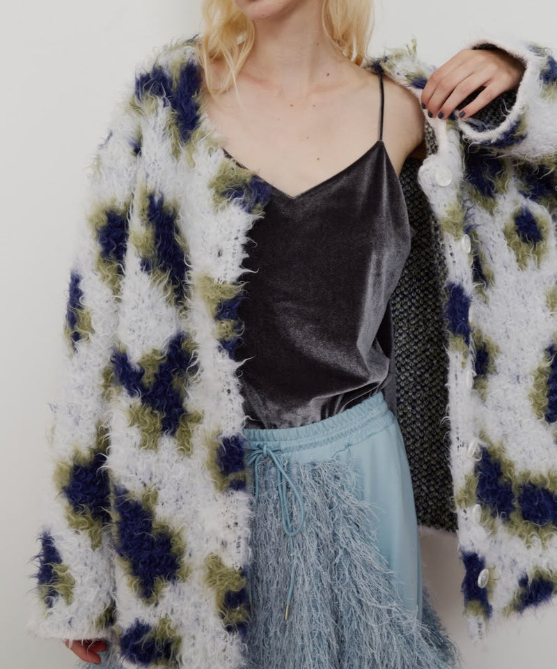 ベロアAラインキャミ