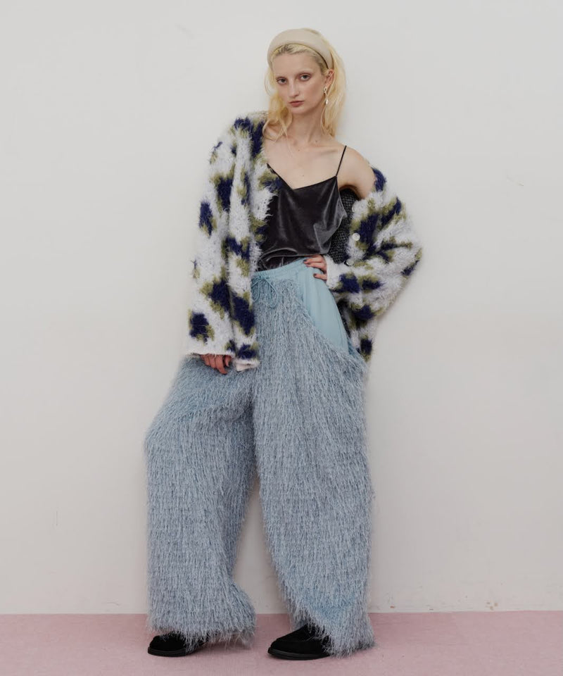 ベロアAラインキャミ