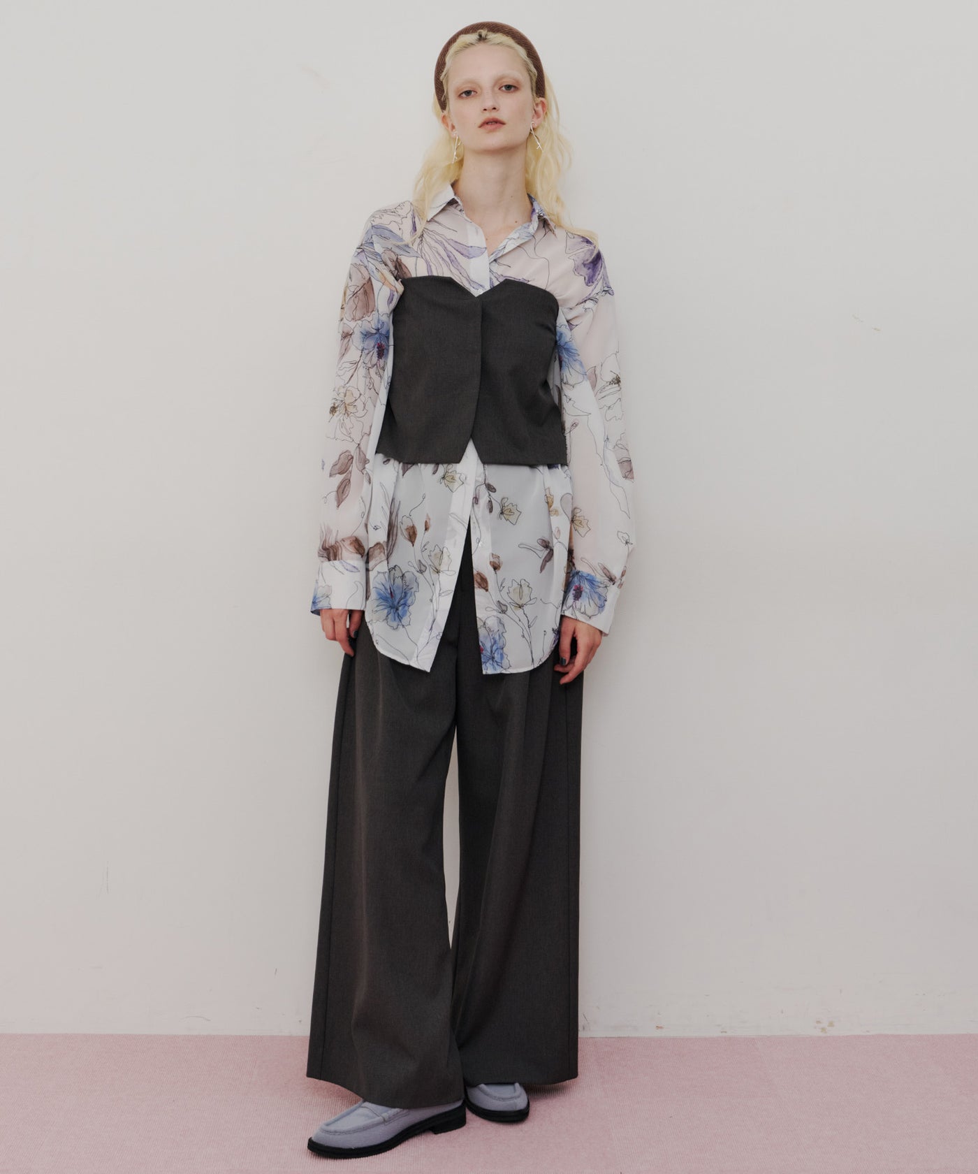 REVIVAL】オリジナルvintageフラワープリントリラックスシャツ – LA