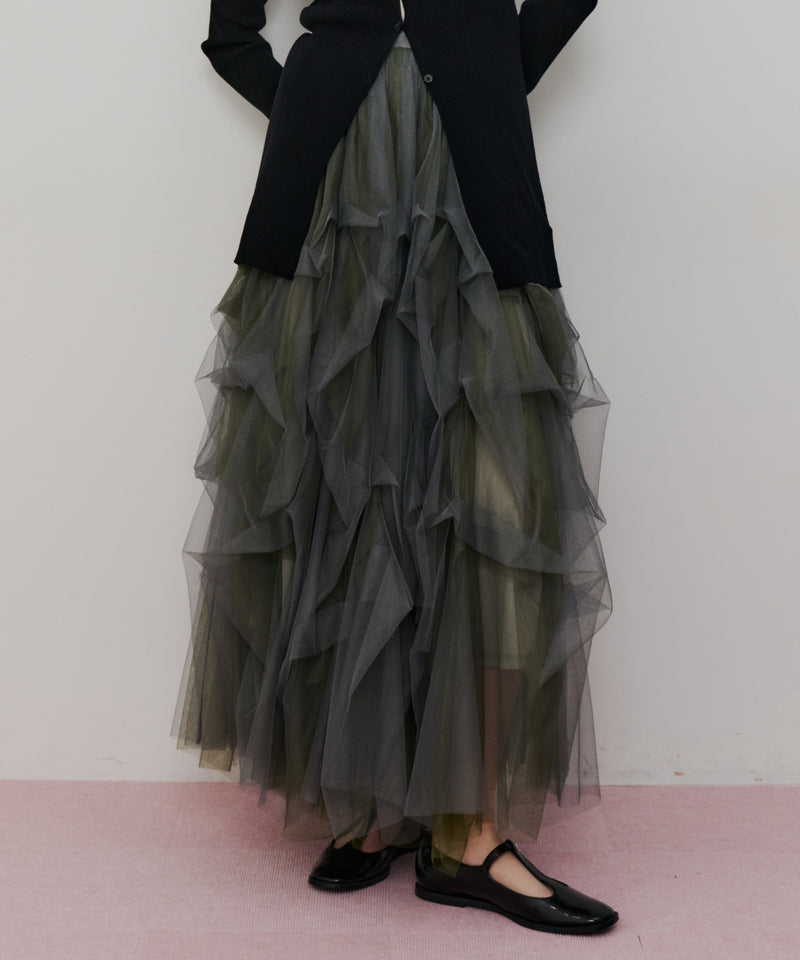 Carrie ボリュームチュールスカート