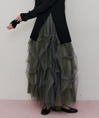 Carrie ボリュームチュールスカート