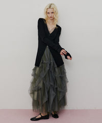 Carrie ボリュームチュールスカート