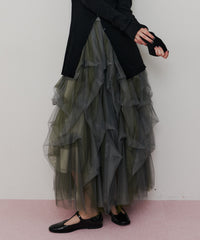 Carrie ボリュームチュールスカート