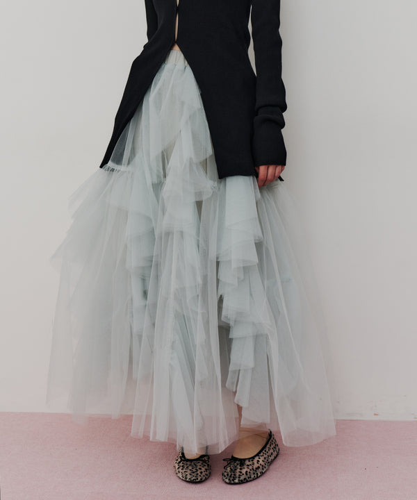 【予約10%OFF】"Lily" ボリュームチュールスカート