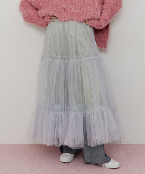 【予約開始待ち】NEW Giselle "ボリュームチュールスカート"