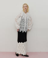 【TEN by LA BELLE ETUDE】Crochet long knit skirt
