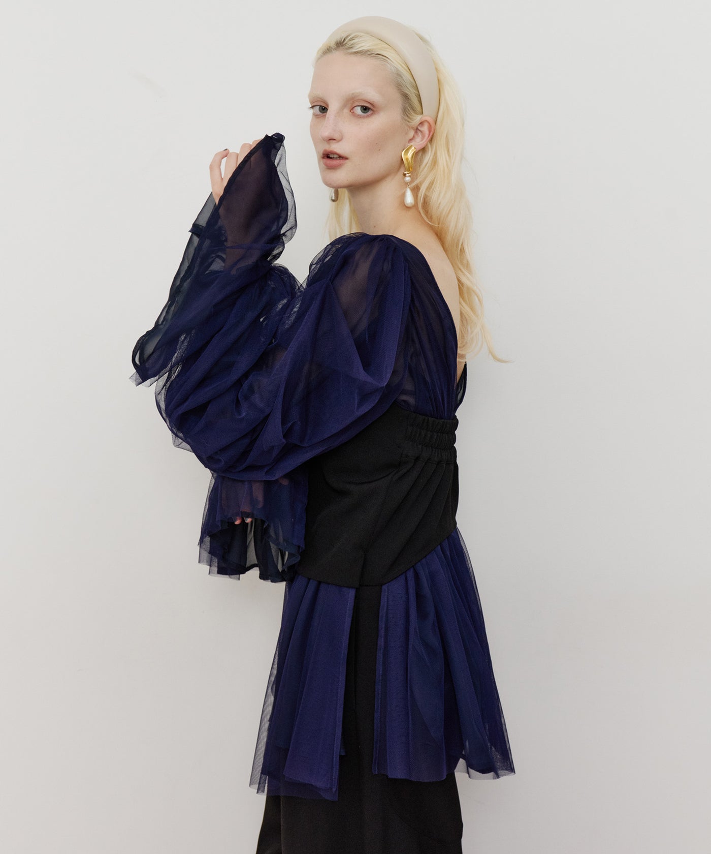 2WAYボリュームスリーブブラウス – LA BELLE ETUDE online store