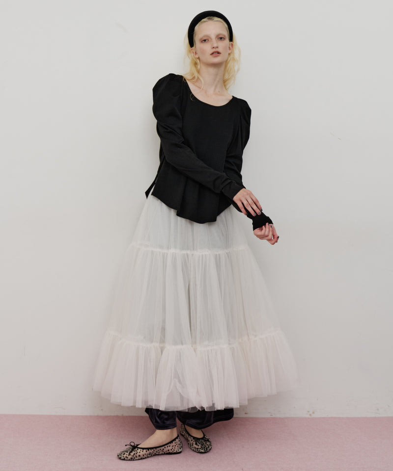 【予約開始待ち】NEW Giselle "ボリュームチュールスカート"