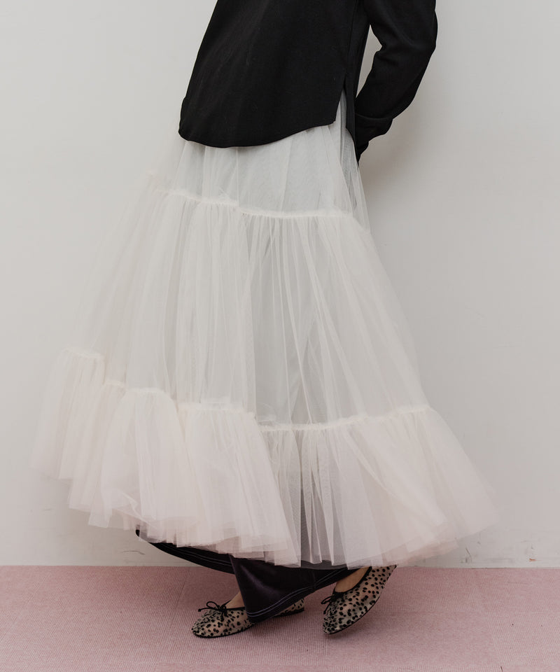 【予約開始待ち】NEW Giselle "ボリュームチュールスカート"