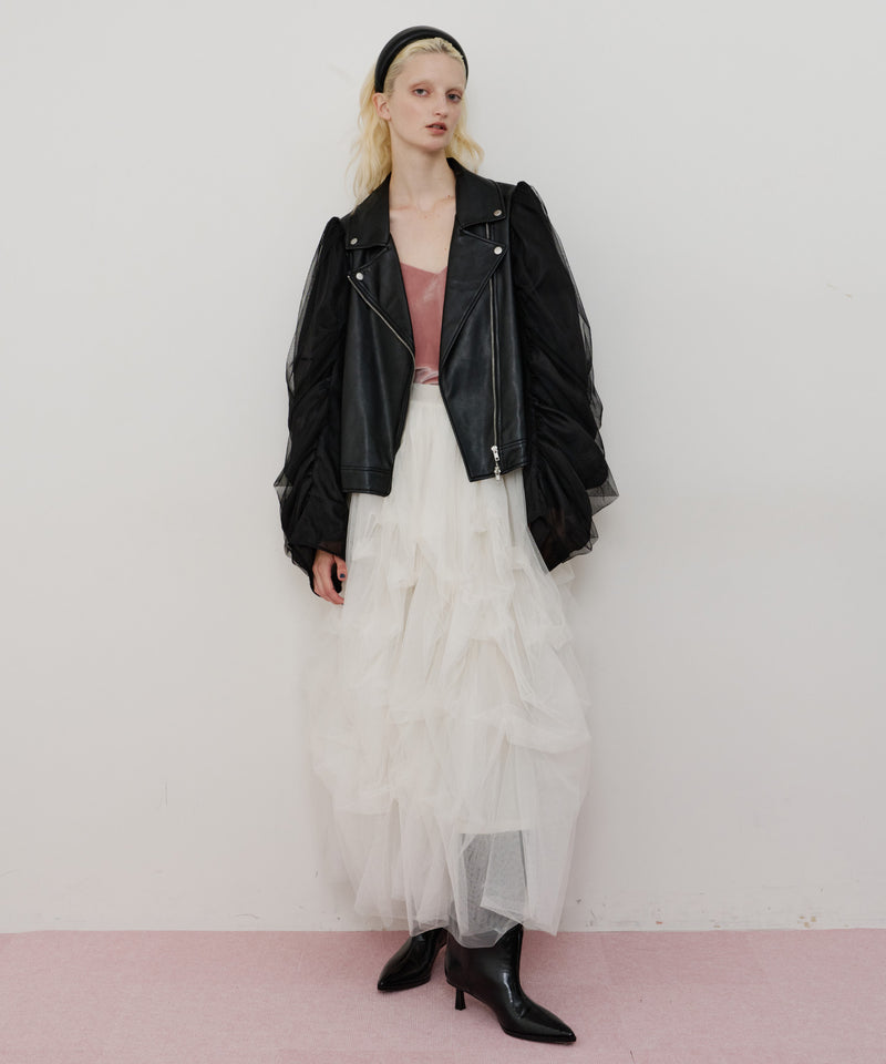 Carrie ボリュームチュールスカート