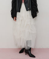 Carrie ボリュームチュールスカート