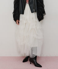 Carrie ボリュームチュールスカート