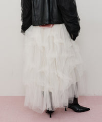 Carrie ボリュームチュールスカート