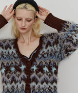 ノルディックフェザー2wayニットカーディガン