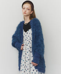 【再入荷】【J1U by LA BELLE ETUDE】シアーフラワージャガードボリュームキャミワンピース