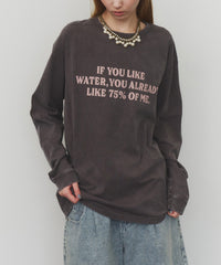 【J1U by LA BELLE ETUDE】IF YOU LIKE Long Tee