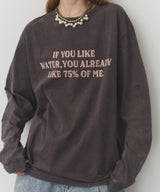 【J1U by LA BELLE ETUDE】IF YOU LIKE Long Tee