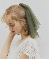 【TEN by LA BELLE ETUDE】モチーフレース×チュールBIGシュシュ
