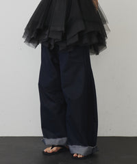 【予約】コットンツイルカーブパンツ