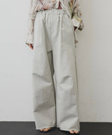 【予約】コットンツイルカーブパンツ