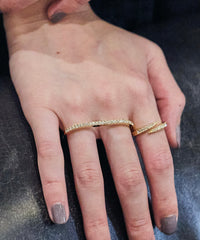 【予約】【loni】Bijou Double Ring