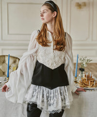 【予約10%OFF】【復刻】WING SLEEVE BLOUSE Ⅱ