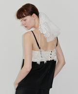 【TEN by LA BELLE ETUDE】モチーフレース×チュールBIGシュシュ