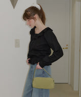 【GIUNON】pintuck frill collar blouse / ピンタックフリルカラーブラウス