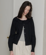 【GIUNON】pintuck frill collar blouse / ピンタックフリルカラーブラウス